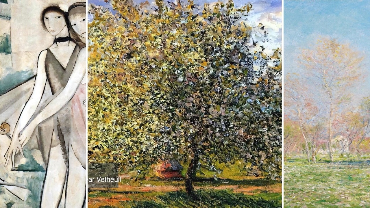 Fine Art TV — Silent Art Gallery · September 30 Night | Apple Trees In Bloom Near Vet… & others