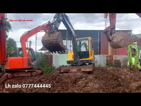 Video Máy xúc đào VOLVO thương hiệu thụy điển giá khởi nghiệp - youtube