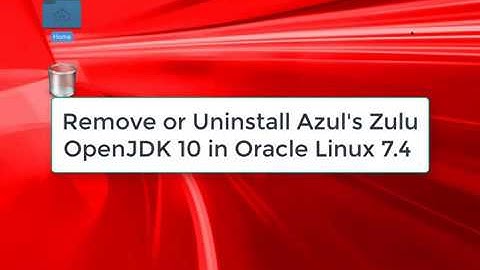 Erase or Uninstall Azul