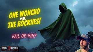 Sleeping Outside in Colorado With Just a Wool Poncho | Fail or Win?