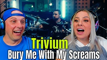 Thumbnail of Trivium - Bury Me With My Screams (Official Video) THE WOLF HUNTERZ REACTIONS
