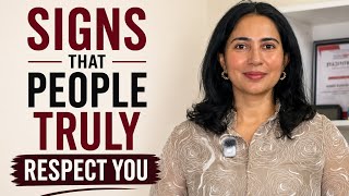 SIGNS THAT PEOPLE RESPECT YOU | How to earn respect #speakwithpower #leadershiplessons 