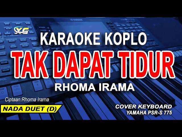 tak dapat tidur karaoke duet (KOPLO VERSION) Rhoma Irama class=