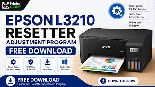 Epson L3210 Resetter Adjustment Program Free Download without Password | Printer Guider Epson L3210 Resetter Adjustment Program Free Download without Password | Printer Guider