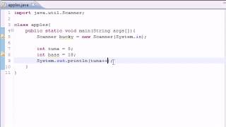 Video tutorial by Thenewboston 9: Increment Operators