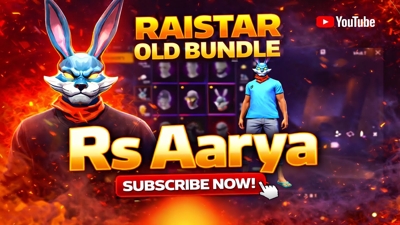 Raistar Old Bundle Finally Mil Gaya 😱 | Free Fire Old Rare Bundle | Rs Aarya