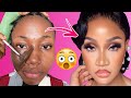 WOW🔥👆 SHE WAS TRANSFORMED💄BRIDAL HAIR AND MAKEUP TRANSFORMATION MAKEUP TUTORIAL