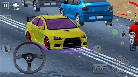 Android gameplay | Simulator game | Realistic car gaming | Dogan simulator Lancer EVO #1