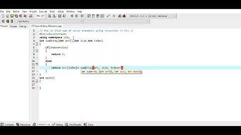 How to find sum of array elements  in C++ #cpp #sum #array #programming #fyp #youtube
