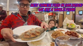 The BEST Chinese Food in San Diego! Whole Fried Fish at Royal Mandarin 🤯🐟