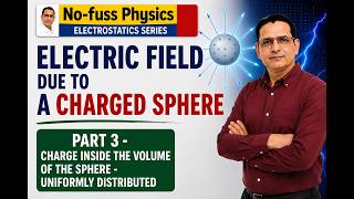 Electric Field due to a Sphere (Volume Charge Distribution) PART 3