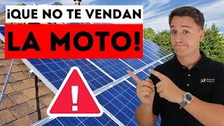 ⚠ Cómo Evitar que te ESTAFEN al COMPRAR PLACAS SOLARES