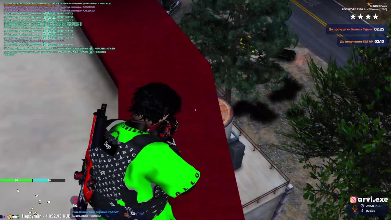 ИККИ АЙОДЕГИ ХАЙВОНЛАНИ КУРСАТАМАН  | ⭐GTA 5 RP promo: ARVI