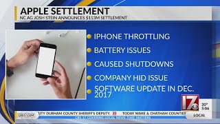Apple announces $113M settlement over phone issues