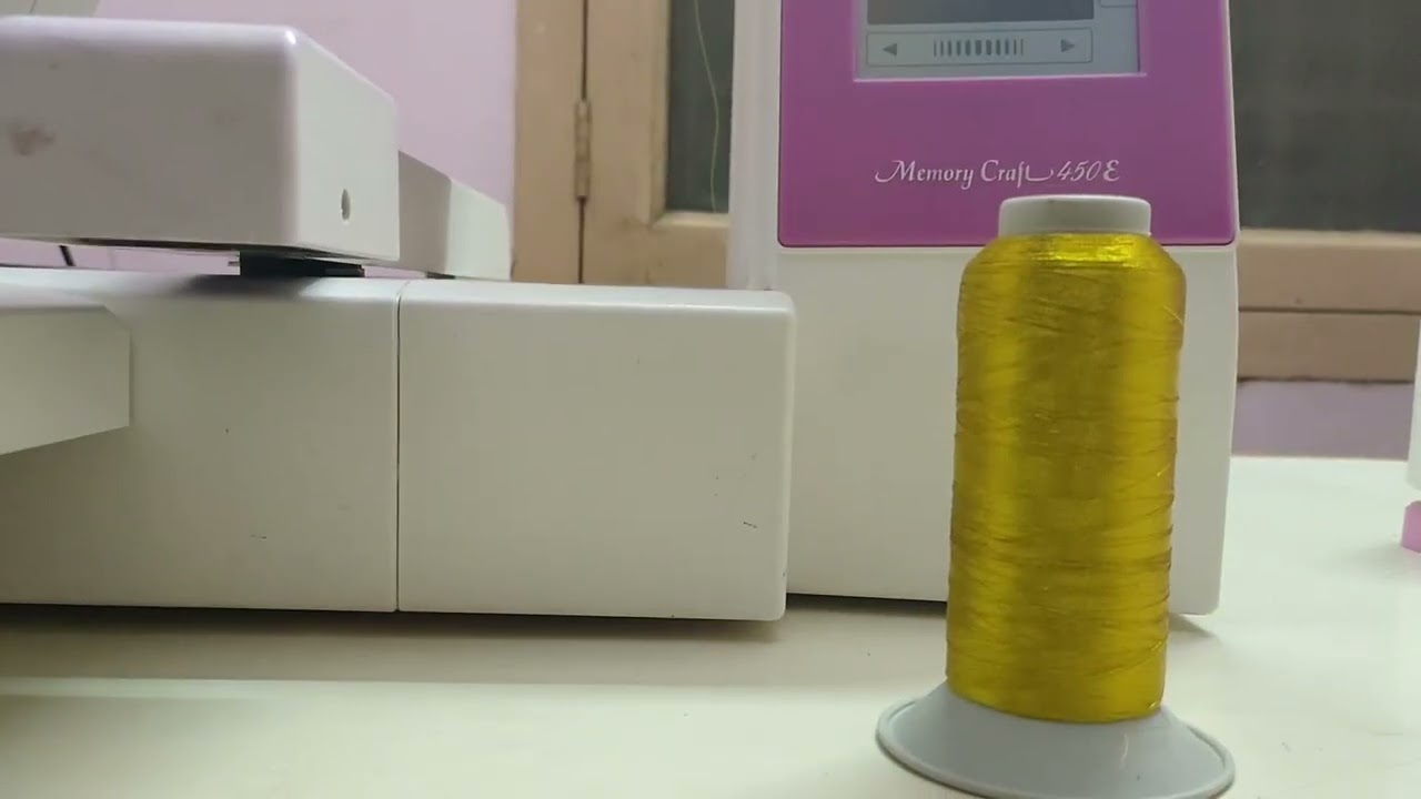 Usha 450e & 550e Zari Thread for sale.Rs.150 (2000 meter). contact 8939725592