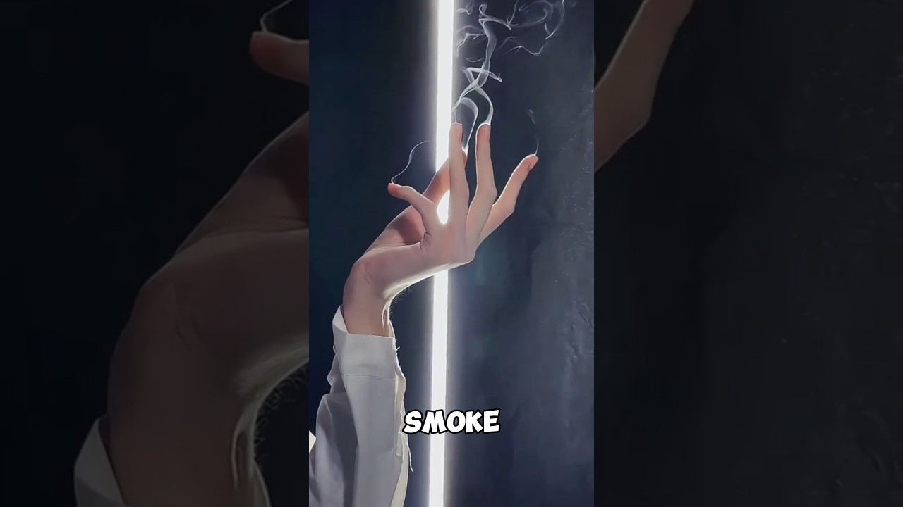 How to Make Smoke With Your Fingers! 🔥in 60 Seconds! 🤯”