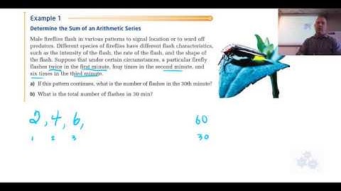 PC 20 1.2 Arithmetic Series Example 1