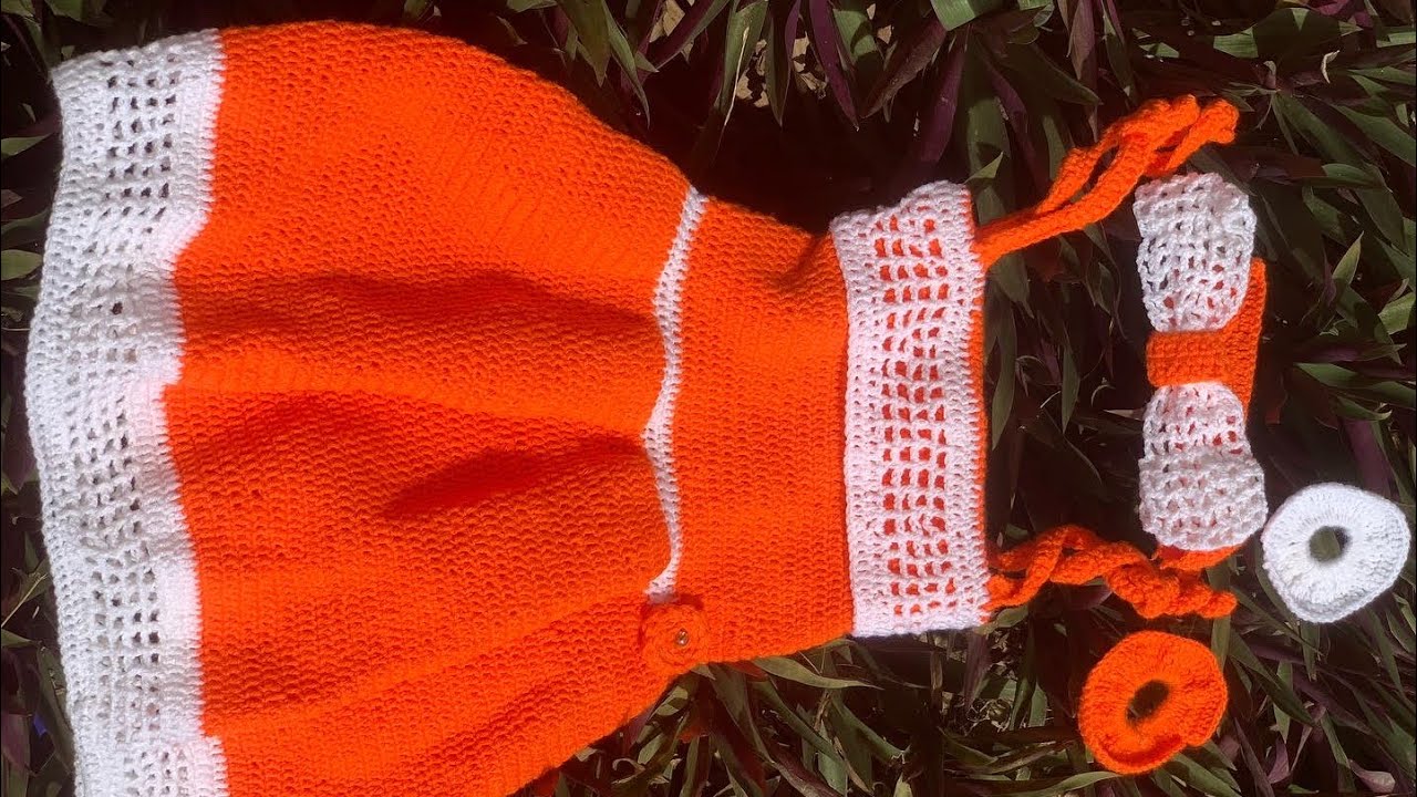 How to make a baby gown in a super and simple way YouTube