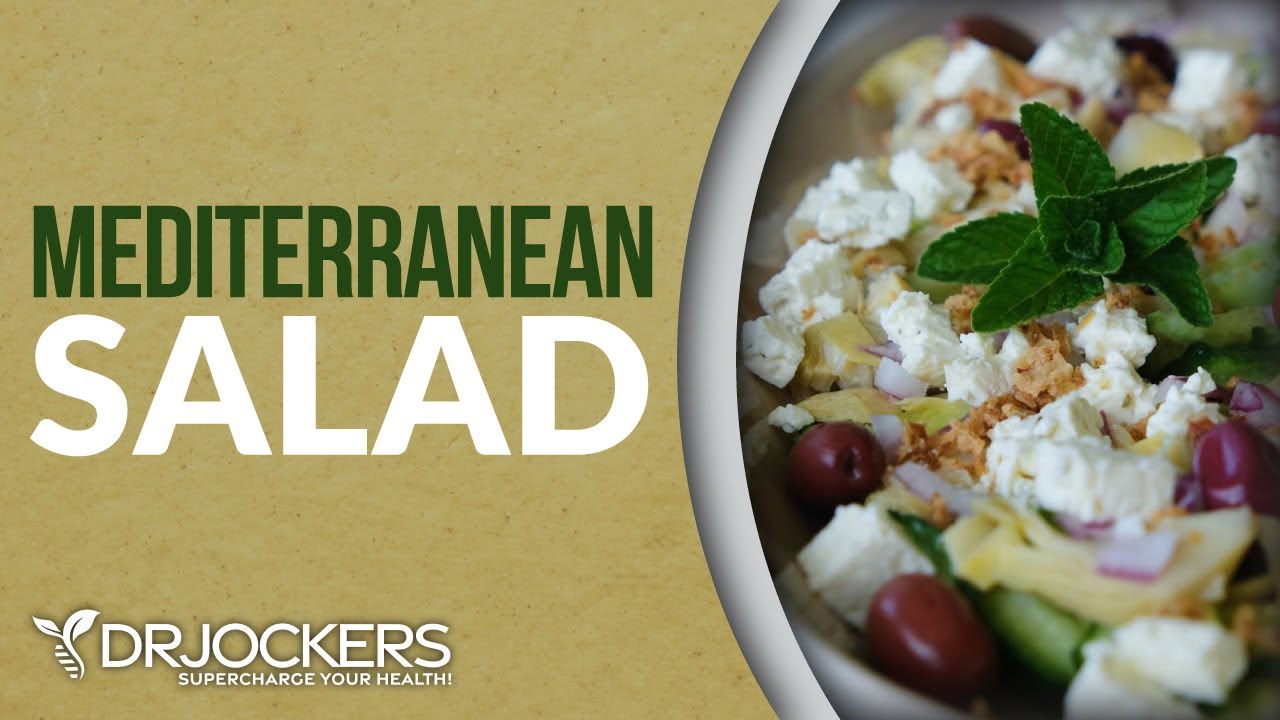 Mediterranean Salad (My Favorite!!!) - YouTube