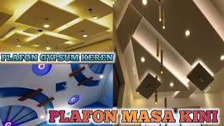 MODEL PLAFON GYPSUM TERBARU || PLAFON MINIMALIS KEREN