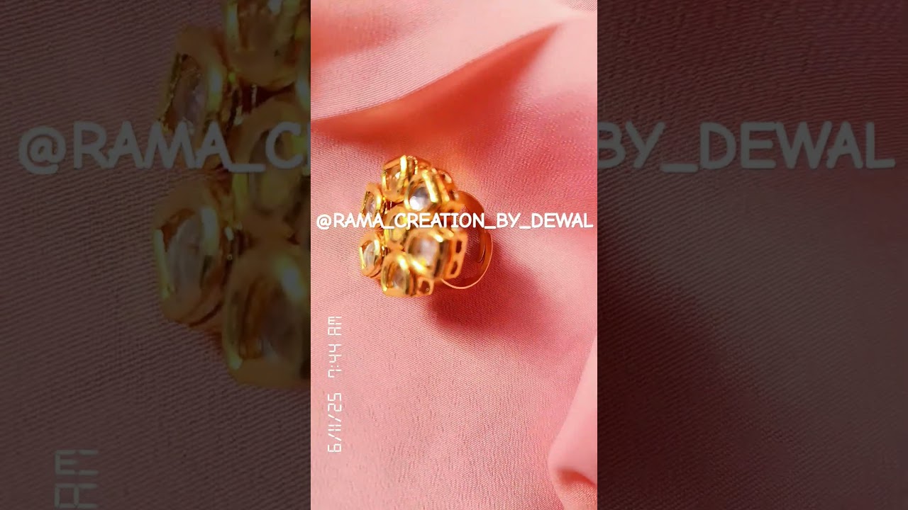 Rama Creation launches a ring that glorifies your beauty.