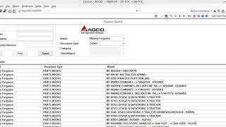 Massey Ferguson Epsilon 2019 Ersatzteilekatalog