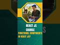 REACT.JS COURSE IN TELUGU FOR BEGINNERS | Functional Components in react.js