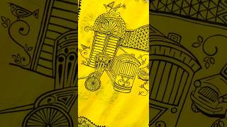 Handpainted Saree Arpita Das