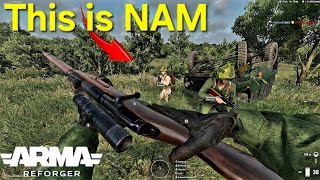 The Vietnam War is HELL!! Arma Reforger Vietnam 67 server 128 PvP