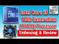 Intel Core i3 10th Generation(10100)Processor Unboxing & Review । Core i3 10th New Bangla Tutorial