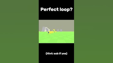 Roblox - Did i create a perfect loop? #loop #roblox #meme