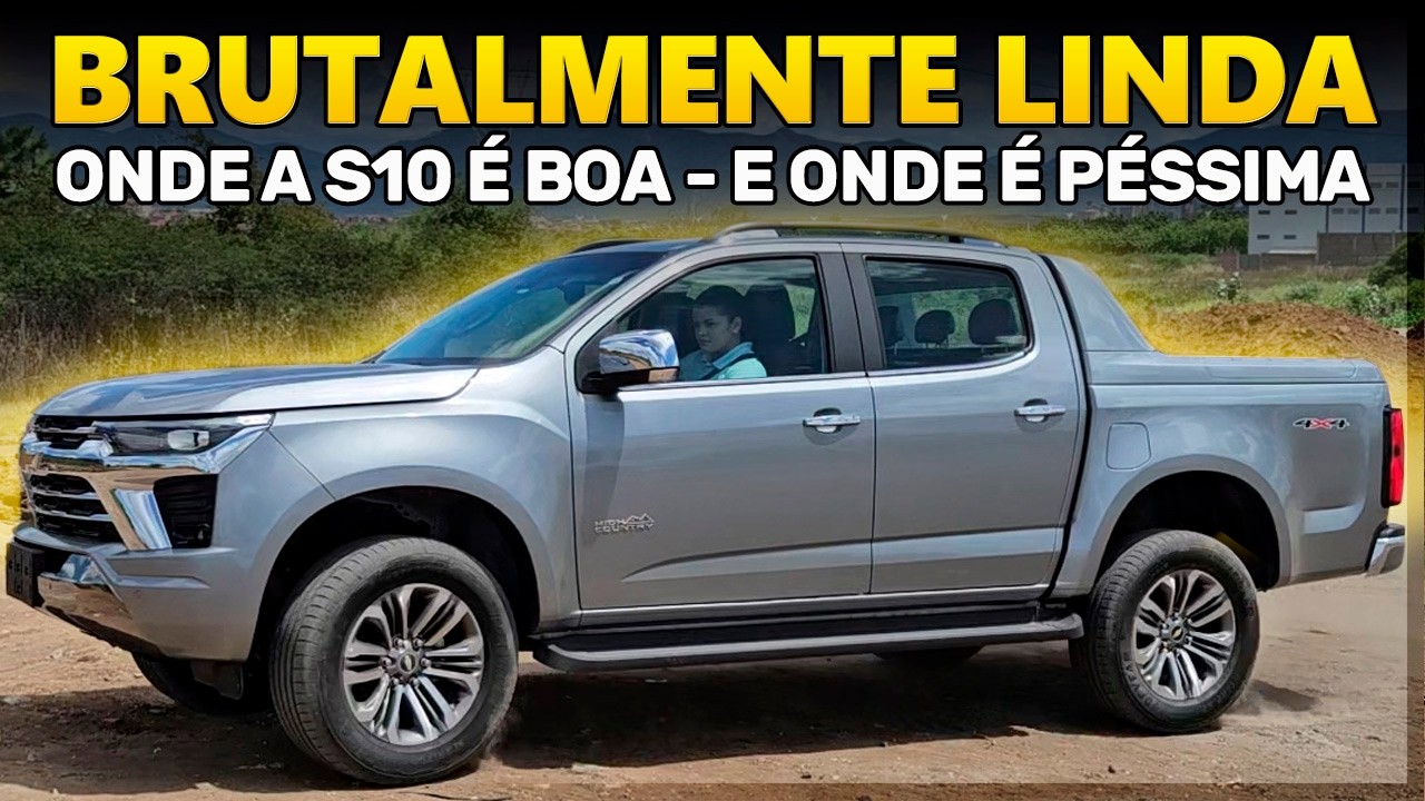 TRINTONA SEDUTORA! Nova S10 com ARLA atrai pela Beleza e incomoda pela Suspensão