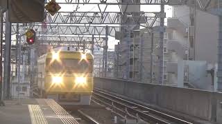 「まさかのキヤ検」キヤ95形DR01編成 JR関西本線 八田駅 到着