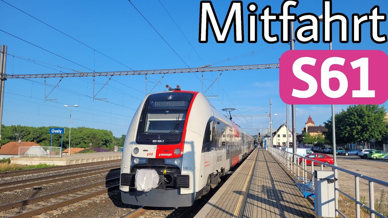 Mitfahrt | Pesa Elf.eu | Linie S61 | Praha-Vršovice - Úvaly