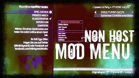 👉MW3 PS3/CFW👈 Black Genisys 1.24 NON HOST Mod Menu 🍺[short PrivateGame Footage] + DOWNLOAD