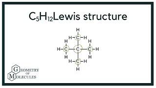 Lewis Structure Of C5h12