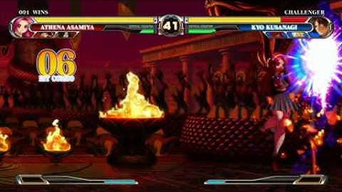 KOF XII - Athena Asamiya Combos