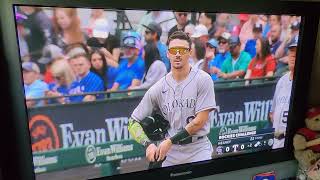 Brenton Doyle 'indeed safe', 30.9 feet per second sprint speed, CR vs Texas 5-21-23