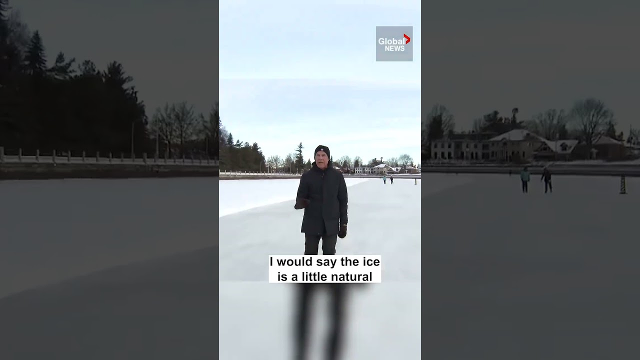 Prime Minister Mark Carney  Skates Rideau Canal .......