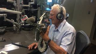 Celebrity Alan Jones faces off with a diamond python Net Worth