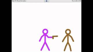 Man VS. Wizard- Stykz Animation