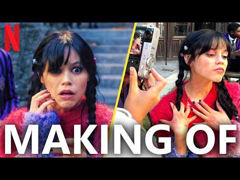 Wednesday Season 2: Behind the Scenes vs Final Scene Breakdown (Side by Side)