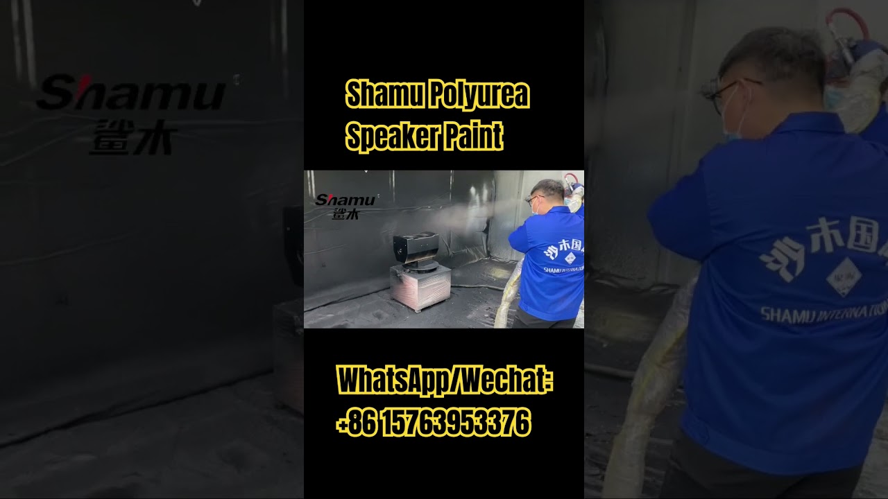 Polyurea Speaker Paint 