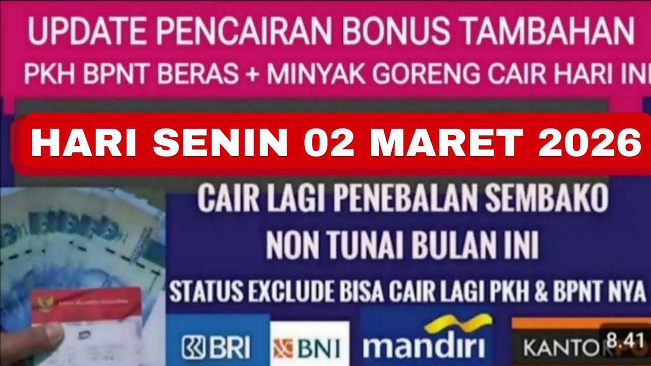 UPDATE PENYALURAN BANSOS BERAS 20KG + MINYAK GORENG HARI INI KPM PKH BPNT WAJIB TAHU INFO