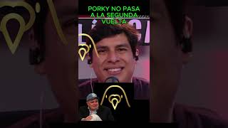 PORKY NO PASA A LA SEGUNDA VUELTA #curwen #brutalidadpolitica #rafaellópezaliaga #segundavuelta