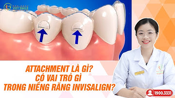 Attachment là gì? Có vai trò gì trong niềng răng? Bác sĩ giải đáp
