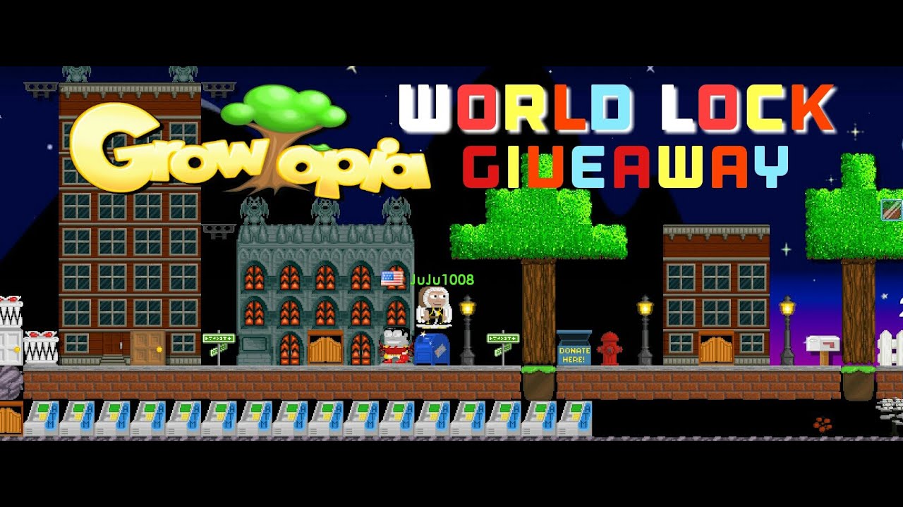 Growtopia World Lock Giveaway! - YouTube