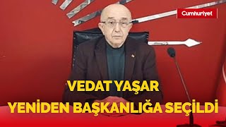 CHP Karabük İl Başkanlığına yeniden Vedat Yaşar seçildi 'İstediğinizi aldınız sonrasına bakmadınız'