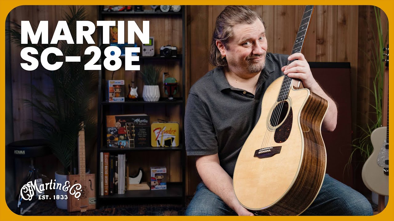 Martin SC-28E Acoustic-Electric Guitar Demo & Review - YouTube