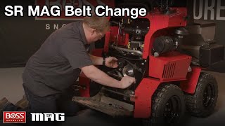SR MAG Belt Change | BOSS Snowplow |